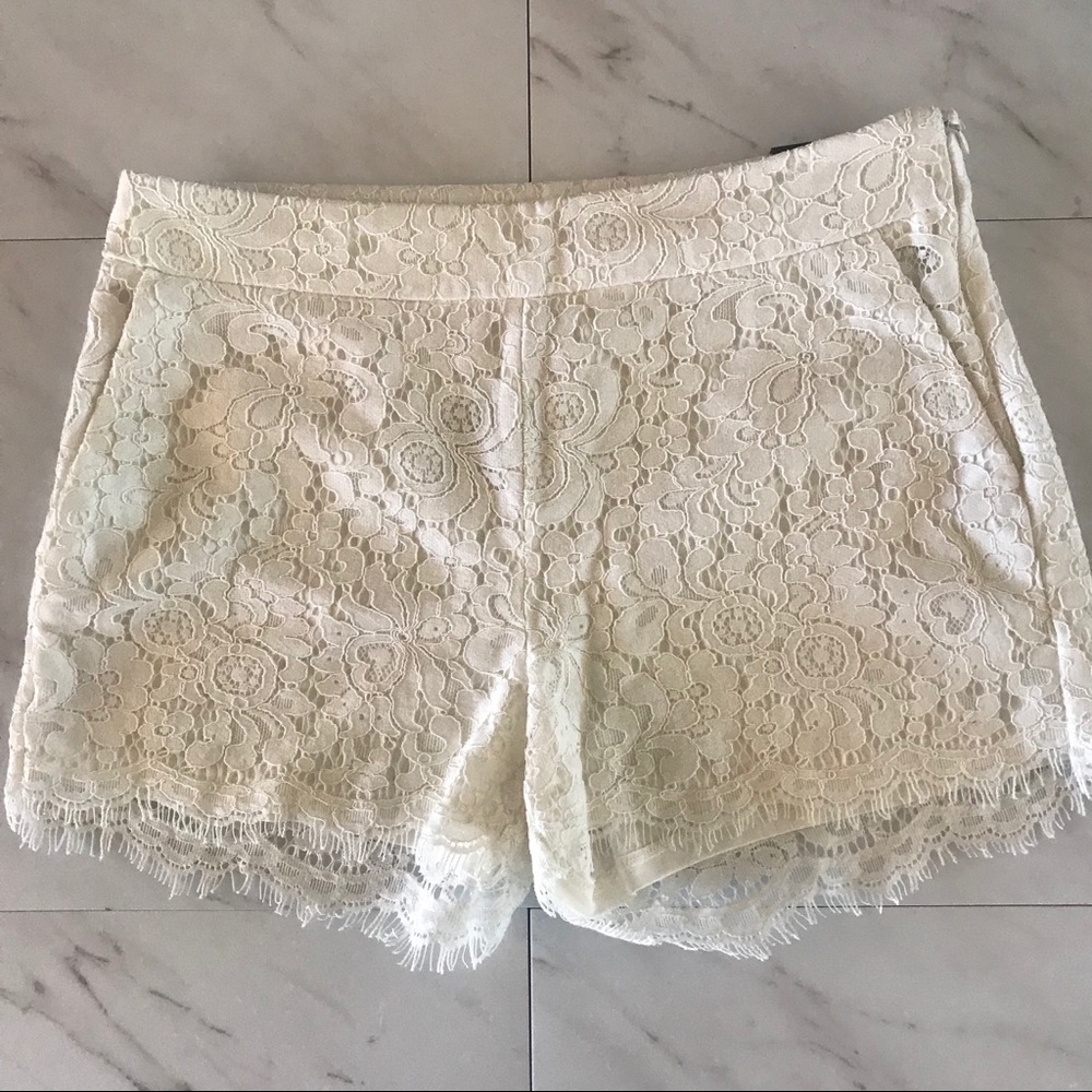 Express Lace shorts
